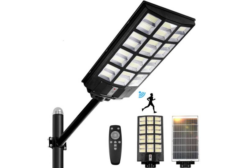 LMaxhome LED Solarleuchte Außen-Wandleuchte Solarlampen mit Bewegungsmelder Straßenleuchte Timer, 40000-80000lm Wasserdicht Tageslichtweiß Dämmerung zu Morgendämmerung von LMaxhome