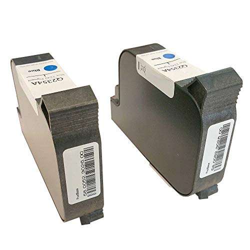 LN Store 2 Tintenpatronen, 42 ml, kompatibel mit FP Postbase 30 45 65 85 100 blau mit Chip von LN Store