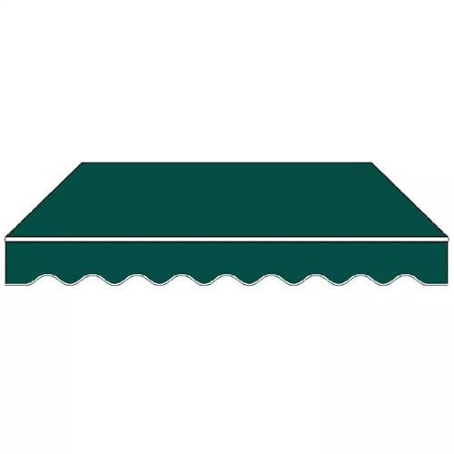 Ausziehbare Markisenoberseite, Ersatzstoff, wasserdichter Sonnenschutz für den Außenbereich, ohne Rahmen) (Größe: 7 x 2,5 m, Farbe: A) von LNBHI