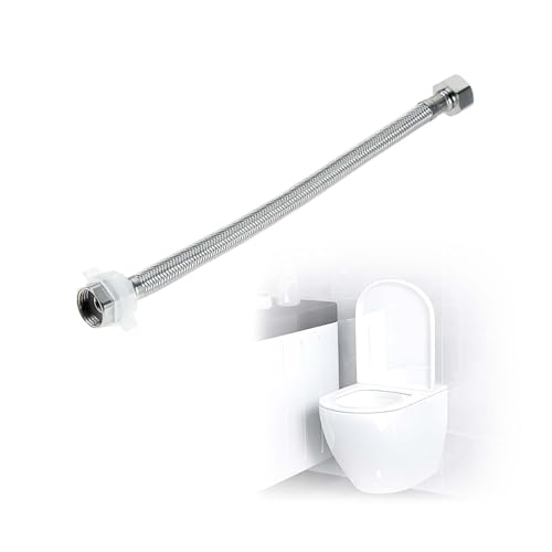 1M KnickfesterEdelstahlSchlauch,G1/2 EdelstahlFlexiblerBrauseschlauch,FlexiblerEdelstahlBrauseschlauch,ExtremflexiblerDuschschlauch,Flexibler Verbindungsschlauch,Für Armaturen, Küchen, Bäder von LNGJIN