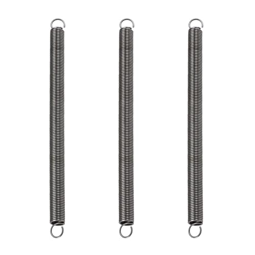 3 Stücke 150mm Spannfeder,Federstahl Spannfedern,Federstahl Doppelhaken,Freie Länge Federstahl Doppelhaken,Ersatz Komprimierter Federdraht,Doppelhaken Federdraht,Doppelhaken Spannfedern von LNGJIN