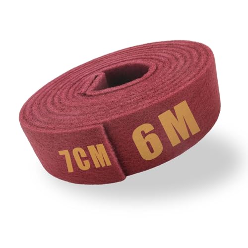 6m*70mmSchleifpads Schleifschwämme Schleifpad,Vielseitiges Schleifvlies,Schleifflies für Holz,Vielseitiges Schleifvlies Metall,Poliervlies,Schleifschwamm Korn 320,Polieren verschiedener Gegenstände 6m*70mmSchleifpads Schleifschwämme Schleifpad,Vielseitiges Schleifvlies,Schleifflies für Holz,Vielseitiges Schleifvlies Metall,Poliervlies,Schleifschwamm Korn 320,Polieren verschiedener Gegenstände von LNGJIN