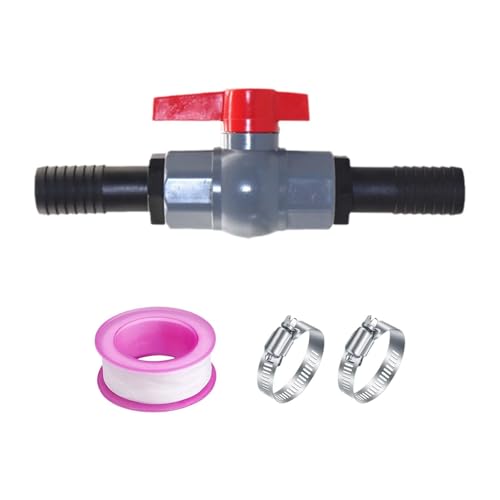 PVC Poolventil, PVCKugelhahn Set,PVCKugelhahn Wasserversorgung,Kugelhahn mit SchlauchverbinderPVC,PVCPool Absperrventil,Kugelventil für Schläuche, 1 1/4 Zoll, für 32mm Schlauch, mit Eimeranschluss PVC Poolventil, PVCKugelhahn Set,PVCKugelhahn Wasserversorgung,Kugelhahn mit SchlauchverbinderPVC,PVCPool Absperrventil,Kugelventil für Schläuche, 1 1/4 Zoll, für 32mm Schlauch, mit Eimeranschluss von LNGJIN
