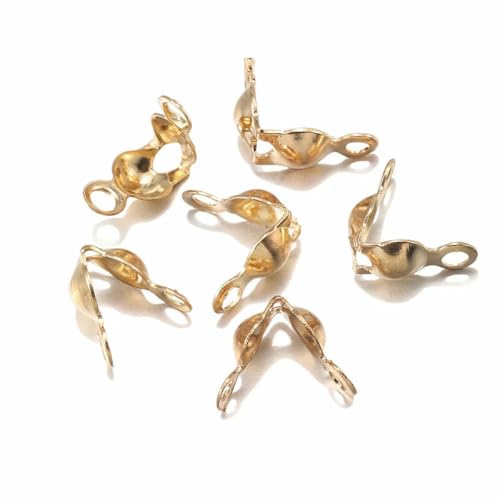 100–200 Stück Verbinderverschluss 4 x 7 mm Kugelkette Kalotte Endcrimps Perlen Verbinderkomponenten für DIY-Schmuckherstellung Zubehör-KC Gold-100 Stück 100–200 Stück Verbinderverschluss 4 x 7 mm Kugelkette Kalotte Endcrimps Perlen Verbinderkomponenten für DIY-Schmuckherstellung Zubehör-KC Gold-100 Stück von LNHBZ