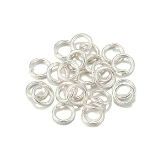 50–200 Stück/Los 3–20 mm Biegeringe, Spaltringe, Verbinder für DIY-Schmuckherstellung, Zubehör, Großhandelsbedarf, mattiertes Silber, 12 mm x 200 Stück 50–200 Stück/Los 3–20 mm Biegeringe, Spaltringe, Verbinder für DIY-Schmuckherstellung, Zubehör, Großhandelsbedarf, mattiertes Silber, 12 mm x 200 Stück von LNHBZ