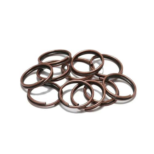 50–200 Stück/Los 4–20 mm offene Biegeringe, Doppelschlaufen, Spaltringe, Verbinder für DIY-Schmuckherstellung, Zubehör – Rotkupfer – 16 mm x 100 Stück 50–200 Stück/Los 4–20 mm offene Biegeringe, Doppelschlaufen, Spaltringe, Verbinder für DIY-Schmuckherstellung, Zubehör – Rotkupfer – 16 mm x 100 Stück von LNHBZ