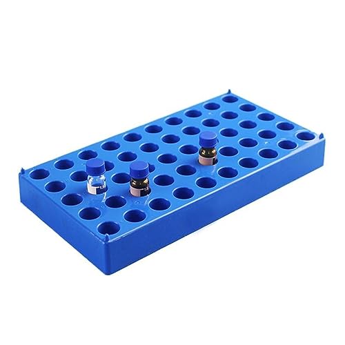 2PCS Kunststoff Fläschchen Rack 50 Hält Durchmesser Geeignet for 12mm 1,5/2 ml Fläschchen Zentrifuge Rohr Racks stapelbare Labor Liefert 2PCS Kunststoff Fläschchen Rack 50 Hält Durchmesser Geeignet for 12mm 1,5/2 ml Fläschchen Zentrifuge Rohr Racks stapelbare Labor Liefert von LNHHG