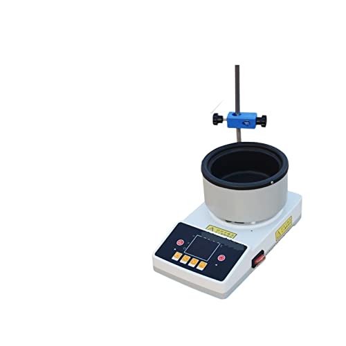 Intelligente Digitalanzeige Magnetrührer Heiztopf Wasserbad Ölbad Labor Kleiner Test Pilottest(十字夹) von LNHHG