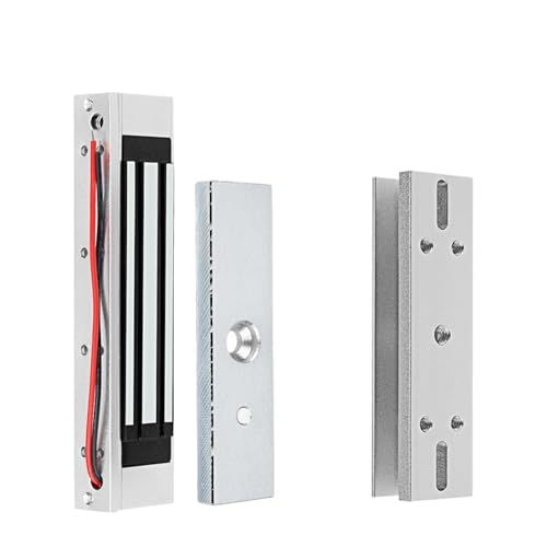 LNHHG 180 kg/350 lbs Elektromagnetische Schlösser 12 V Elektrisches Magnetschloss ZL U Halterung for Elektronisches Türzugangskontrollsystem Wasserdicht(Lock with U Bracket) von LNHHG