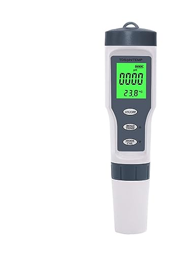 LNHHG TDS-Messgerät Digitaler Wassertester 3-in-1 TDS PH-Messgerät, Temperaturmessgerät, PH-Tester, digitaler Wasserqualitätstester for Trinkwasser, Aquarium, Pool, Wasseranalysator(3 in 1 Backlight) LNHHG TDS-Messgerät Digitaler Wassertester 3-in-1 TDS PH-Messgerät, Temperaturmessgerät, PH-Tester, digitaler Wasserqualitätstester for Trinkwasser, Aquarium, Pool, Wasseranalysator(3 in 1 Backlight) von LNHHG