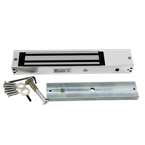 LNHHG Zugangskontroll-Kits, Elektroschloss, 280 kg, 600 lbs, Haltekraft, Türschloss, 12 V, Magnetschloss, ZL, U-Halterung, Zugangskontrollzubehör(350Kg-12V-U Bracket) von LNHHG