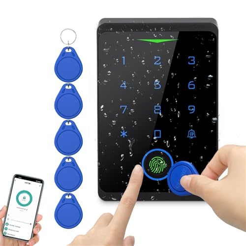 LNHHG Zutrittskontrollsystem-Kits, RFID-Fingerabdruck-Tastatur, elektrisches Tür-Magnetschloss, wasserdicht von LNHHG