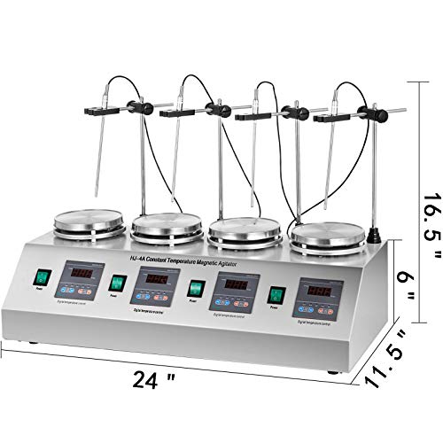Magnetischer Agitador mit Heizplatte Elektrischer Shaker Mixer Tragbarer Mixer Rührstab for Chemielabor Magnetischer Agitador mit Heizplatte Elektrischer Shaker Mixer Tragbarer Mixer Rührstab for Chemielabor von LNHHG