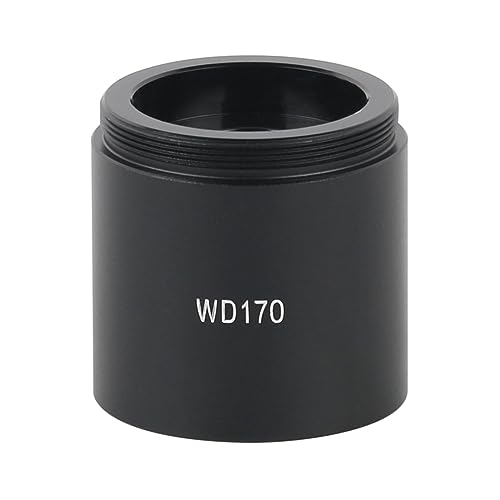 Mikroskoplinsen WD105 WD210 WD170 Objektiv 35mm Gewinde Montieren Hilfs Objektiv Objektiv for Industrie Mikroskop Kamera C Mount Objektiv Mikroskopokulare für optische Mikroskope(WD170) von LNHHG
