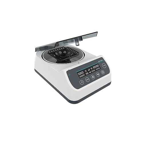 PCR-Zentrifugenmaschine Digitales Hochgeschwindigkeits-Plasmazentrifugenlabor 4000 U/min 12000 U/min 0,2 ml 0,5 ml 1,5 ml 2 ml Zentrifugenröhrchen(12Pro(1000-12000rpm)) von LNHHG