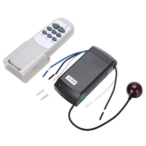 LNIMIKIY Deckenventilator Lampe Fernbedienung Kit, Home Controller Schalter Steuerung Wireless Deckenventilator Licht Digital Empfänger Lampe Sender und Empfänger von LNIMIKIY