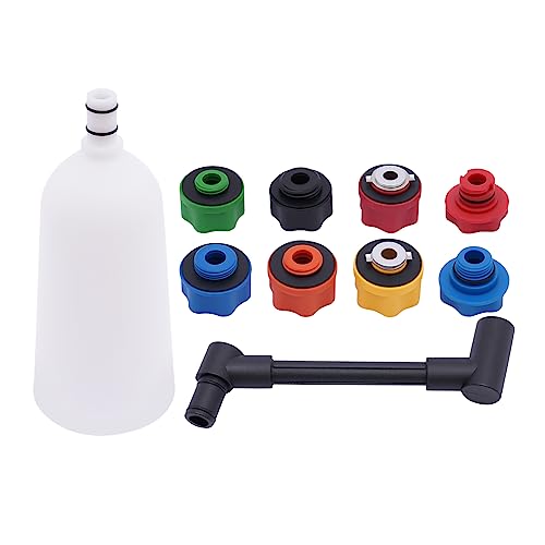 Trichter Adapter Universal Adapterset Trichter Ölwechsel Öl Einfüllgerät Einfüllhilfe KFZ FÜR Auto 10-tlg von LNINNERY