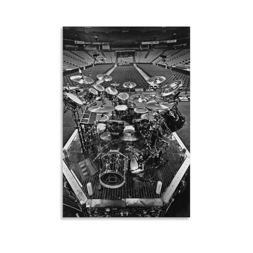 Neil Peart Empty Drum Kit Black & White Poster Poster Dekorative Malerei Leinwand Wandkunst Wohnzimmer Poster Schlafzimmer Malerei,Wandkunst Bilddruck Moderne Familienzimmer Dekor 12x18inch(30x45cm) Neil Peart Empty Drum Kit Black & White Poster Poster Dekorative Malerei Leinwand Wandkunst Wohnzimmer Poster Schlafzimmer Malerei,Wandkunst Bilddruck Moderne Familienzimmer Dekor 12x18inch(30x45cm) von LNLEXTAR