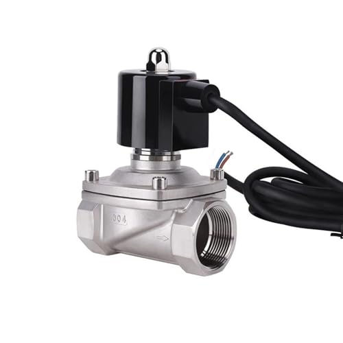 1-1/2 "304 Edelstahl Brunnen Magnetventil 110V 24V 12V 24v Normal Geschlossen magnetventil for Unterwasser(BSP-12VDC-NBR-SEAL) von LNMOUMEZB