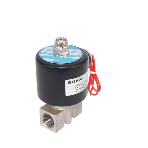 1 STÜCKE 2S Serie Geschlossen Ventil 1/4 "3/8" 1/2 "3/4" 1 "Edelstahl Magnetventil wasser Öl Gas Pneumatische Ventil(2s250-25,DC12V) von LNMOUMEZB