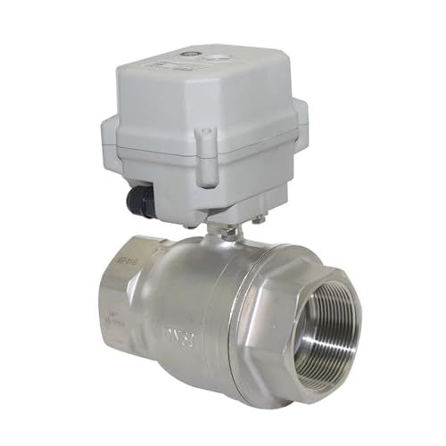 DN50 Elektrisches Regelventil 4-20 mA oder 0-10 V Steuerung 2 Zoll Modulationsventil 15 NmAntrieb ISO5211 for 9 mm oder 11 mm Schaft(0-5V-4 TO 20MA) von LNMOUMEZB