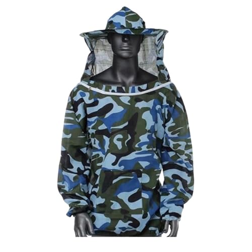 Imkeranzug Bienenzucht Kleidung Halbe Bienenzucht Kleidung Anti-biene Taille Atmungsaktiv Professionelle Imker Kleidung Bienenhaltung Top Outdoor(S3) von LNNXSZ