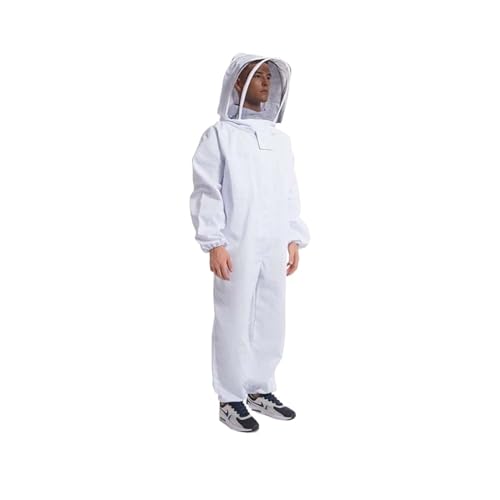 Imkeranzug Ganzkörper-Imkerei-Kleidung, professionelle Imker-Kleidung, Schutz, Bienenzucht-Anzug, Safty-Schleier, Unisex-Schutz(XL) von LNNXSZ