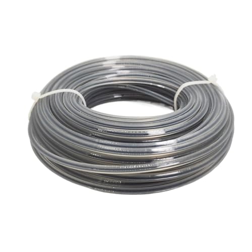Trimmerfaden 2,7/3 mm Nylon-Rasentrimmerschnur, Freischneiderkopf, Strimmer, quadratisches Seil, Mähdraht, Rasenmäher(2.7mm x 15m-1pc) von LNNXSZ