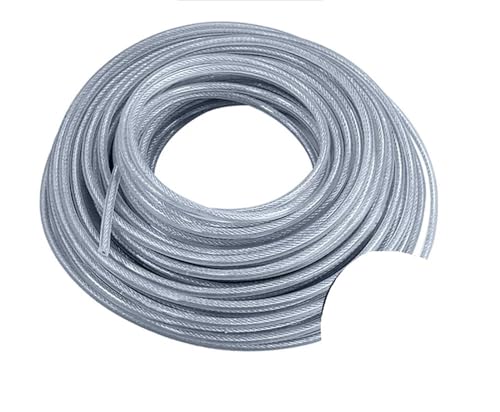 Trimmerfaden 5M/10M/15M Stahldraht Nylon Gras Trimmer Linie Freischneider Trimmer Seil Rasenmäher Kabel lange Runde Rolle Gras Ersatz(Color-A) von LNNXSZ