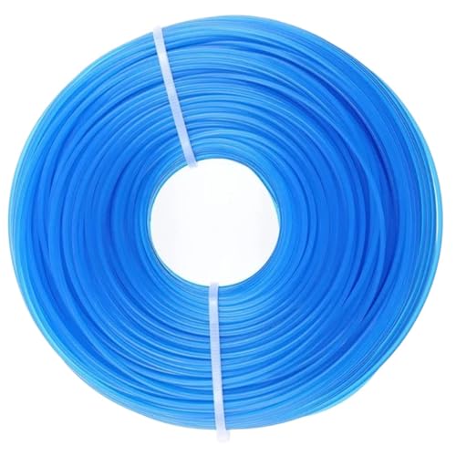 Trimmerfaden Ersatzfaden for Rasentrimmer, 1,6 mm x 100 m, for Rasentrimmer, Elektro-Freischneider, Nylonschnur, Unkrautschneider Trimmerfaden Ersatzfaden for Rasentrimmer, 1,6 mm x 100 m, for Rasentrimmer, Elektro-Freischneider, Nylonschnur, Unkrautschneider von LNNXSZ