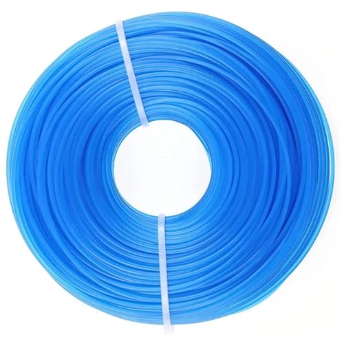 Trimmerfaden Ersatzfaden for Rasentrimmer, 1,6 mm x 100 m, for Rasentrimmer, Elektro-Freischneider, Nylonschnur, Unkrautschneider Trimmerfaden Ersatzfaden for Rasentrimmer, 1,6 mm x 100 m, for Rasentrimmer, Elektro-Freischneider, Nylonschnur, Unkrautschneider von LNNXSZ