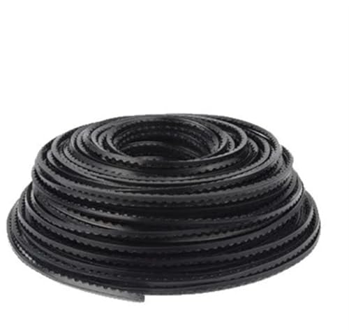 Trimmerfaden Mäher, Mähfaden, Strohseil, Jäten, Freischneider, Stahldraht, gezackt, rund und quadratisch, Nylonseil-Zubehör(Nylon serrated) von LNNXSZ