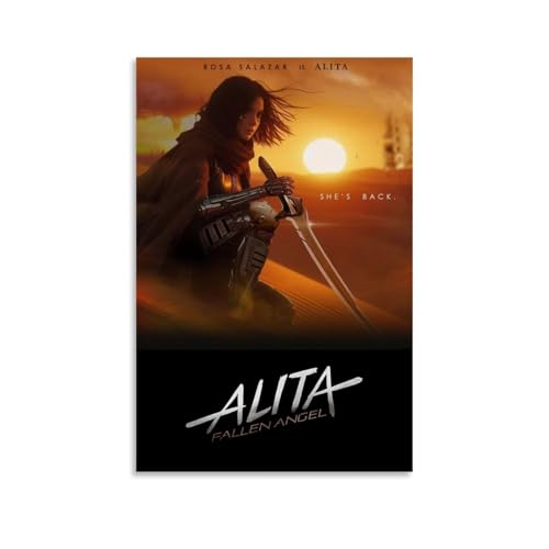 LNSXYSCQ Alita Kampfengel klassische und wunderbare Filme und TV-Serien, Leinwand-Poster, Wandkunst, dekoratives Gemälde, Schlafzimmer, 50 x 75 cm, ungerahmter Stil LNSXYSCQ Alita Kampfengel klassische und wunderbare Filme und TV-Serien, Leinwand-Poster, Wandkunst, dekoratives Gemälde, Schlafzimmer, 50 x 75 cm, ungerahmter Stil von LNSXYSCQ