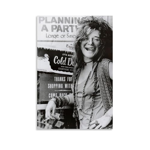 LNSXYSCQ Janis Joplin Musikalbum-Cover der beliebten Sänger-Serie, Leinwand-Poster, Wandkunst, dekoratives Gemälde, Schlafzimmer, Malerei, Poster, 50 x 75 cm, ungerahmter Stil LNSXYSCQ Janis Joplin Musikalbum-Cover der beliebten Sänger-Serie, Leinwand-Poster, Wandkunst, dekoratives Gemälde, Schlafzimmer, Malerei, Poster, 50 x 75 cm, ungerahmter Stil von LNSXYSCQ