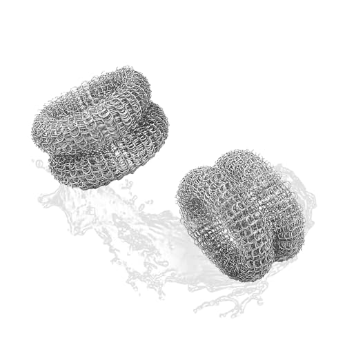 LNSYSNS 2 Stück Edelstahl Kalkbrecher, 5.5 cm Kalkfänger Wasserkocher, Wasserkocher Entkalker für Wasserkocher & Kaffeemaschine, zur Fixierung und Filterung von Kalk & Sedimenten von LNSYSNS