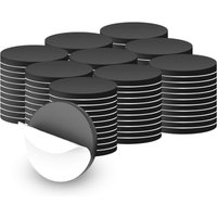 100 Stück 20 mm runde Magnetaufkleber, stark haftender runder Magnet, selbstklebende Aufklebermagnete, selbstklebender Magnetmagnet, runde Magnete von LNTYQ