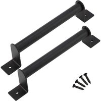 2 Stück Schiebetürgriff, Schrankgriff, Innentürgriffe, starkes Design und einfach zu installieren, für Schiebetüren, Schranktüren (schwarz) - Lntyq von LNTYQ