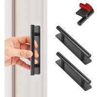 2 Stück selbstklebender Möbelgriff, selbstklebender Ziehgriff aus Aluminium ohne Bohren für Schubladen, Schränke, Schiebetüren, Küchenschränke, 150 2 Stück selbstklebender Möbelgriff, selbstklebender Ziehgriff aus Aluminium ohne Bohren für Schubladen, Schränke, Schiebetüren, Küchenschränke, 150 von LNTYQ