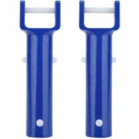 2 stücke V-Kopf Griff Blau Schwimmbad v Form Clip Pinsel Kopf Griff Ersatz Schwimmbad Zubehör - Lntyq 2 stücke V-Kopf Griff Blau Schwimmbad v Form Clip Pinsel Kopf Griff Ersatz Schwimmbad Zubehör - Lntyq von LNTYQ