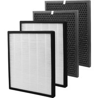2er-Pack Ersatzfilter kompatibel mit levoit LV-PUR131 und LV-PUR131S, LV-PUR131-RF Luftreiniger, 2er-Pack hepa- und Aktivkohlefilter (2 HEPA-Filter + 2er-Pack Ersatzfilter kompatibel mit levoit LV-PUR131 und LV-PUR131S, LV-PUR131-RF Luftreiniger, 2er-Pack hepa- und Aktivkohlefilter (2 HEPA-Filter + von LNTYQ