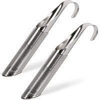 2er Set Teesiebe aus Edelstahl - Teefilter - Silberne Teesiebe - Für losen Tee - Tee-Ei aus Edelstahl - Geeignet als Teesieb - Tasse und Becher 2er Set Teesiebe aus Edelstahl - Teefilter - Silberne Teesiebe - Für losen Tee - Tee-Ei aus Edelstahl - Geeignet als Teesieb - Tasse und Becher von LNTYQ