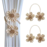 2er-Set Vorhang-Raffhalter, Bohemian-Vorhang-Raffhalter, florale Vorhang-Raffhalter, modische Vorhang-Raffhalter, Vorhanghalter für Heimdekoration, 2er-Set Vorhang-Raffhalter, Bohemian-Vorhang-Raffhalter, florale Vorhang-Raffhalter, modische Vorhang-Raffhalter, Vorhanghalter für Heimdekoration, von LNTYQ