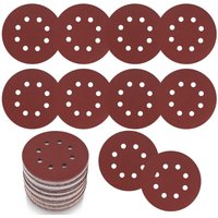 30 Stück Schleifscheiben 125 mm/5 Zoll, Schleifscheibe mit Körnung 80, Schleifpapier mit 8 Löchern, Schleifblätter für Wand-Exzenterschleifer - Lntyq 30 Stück Schleifscheiben 125 mm/5 Zoll, Schleifscheibe mit Körnung 80, Schleifpapier mit 8 Löchern, Schleifblätter für Wand-Exzenterschleifer - Lntyq von LNTYQ