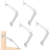 Lntyq - 4 Stück Scharnierunterstützung, Schranktürscharnier Deckel Türlift Stützscharnier 180 Grad für Küchenschranktür Schrank Spielzeugkiste Lntyq - 4 Stück Scharnierunterstützung, Schranktürscharnier Deckel Türlift Stützscharnier 180 Grad für Küchenschranktür Schrank Spielzeugkiste von LNTYQ
