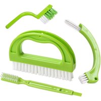 4er-Pack Fugenbürste, Fliesen-/Fensterreinigungsbürste, Fugenbürste mit Griff, Badezimmerbürste für Fliesenfugen, Fugenbürste zum Reinigen von Boden von LNTYQ