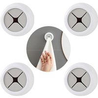Lntyq - 4er Set Handtuchhalter Handtuchclips Selbstklebende Geschirrtuchclips Ohne Bohren Geschirrtuchhalter Selbstklebend Geschirrtuchhalter Clip von LNTYQ