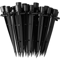 Lntyq - 60-teiliges Bewässerungswassertropfer, 8 Löcher, einstellbare Tropfstrahler, Mikro-Tropfbewässerung, 360-Grad-Bewässerungssystem von LNTYQ