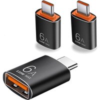 Adaptateur usb c vers usb (3 Pack), Adaptateur otg de Type c vers usb 3.1 pour Smartphones et Ordinateurs Portables, Compatible avec iPhone 15 Pro von LNTYQ