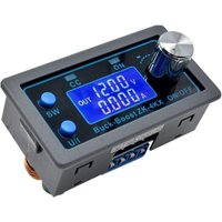 Convertisseur Buck Boost cc - Régulateur de tension variable - Module d'alimentation cc cv 0,5-30 v 4 a 5 v 6 v 12 v 24 v - Affichage lcd von LNTYQ