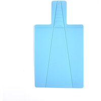 Faltbares Schneidebrett - Blau, 38 x 21,5 cm, für Küche, Picknick, Schneiden von Obst, Gemüse, Fleisch - Lntyq von LNTYQ